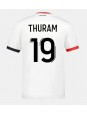 OGC Nice Khephren Thuram #19 Vieraspaita 2023-24 Lyhythihainen